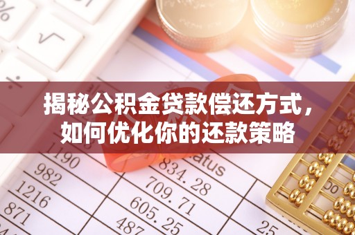 大树揭秘公积金贷款偿还方式，如何优化你的还款策略